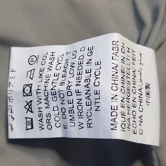 Pale Olive Bodysuit Size S - Picture 3 of 4